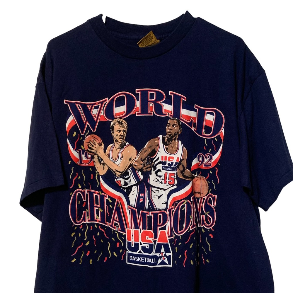 Vintage nutmeg nut-Meg tag XL extra large USA Basketball World champions 1992.
